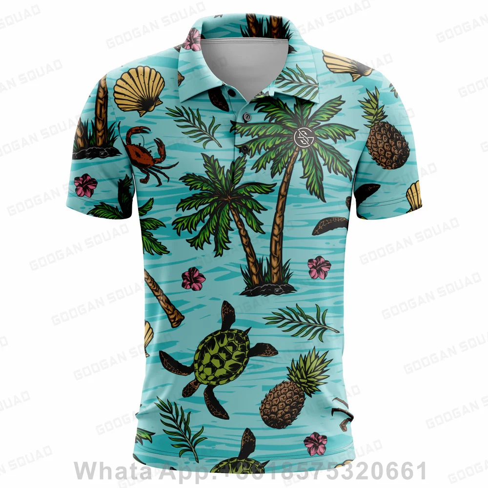 Рубашка-поло для мальчиков, классическая футболка для гольфа с модным принтом, короткий рукав, быстросохнущая одежда, повседневная летняя спортивная майка для гонок Формулы-1